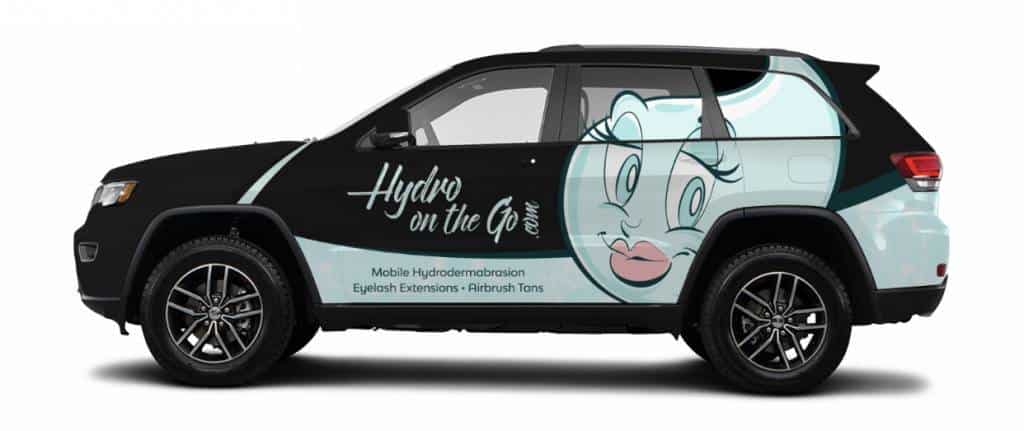 hydro on the go mobile facial suv